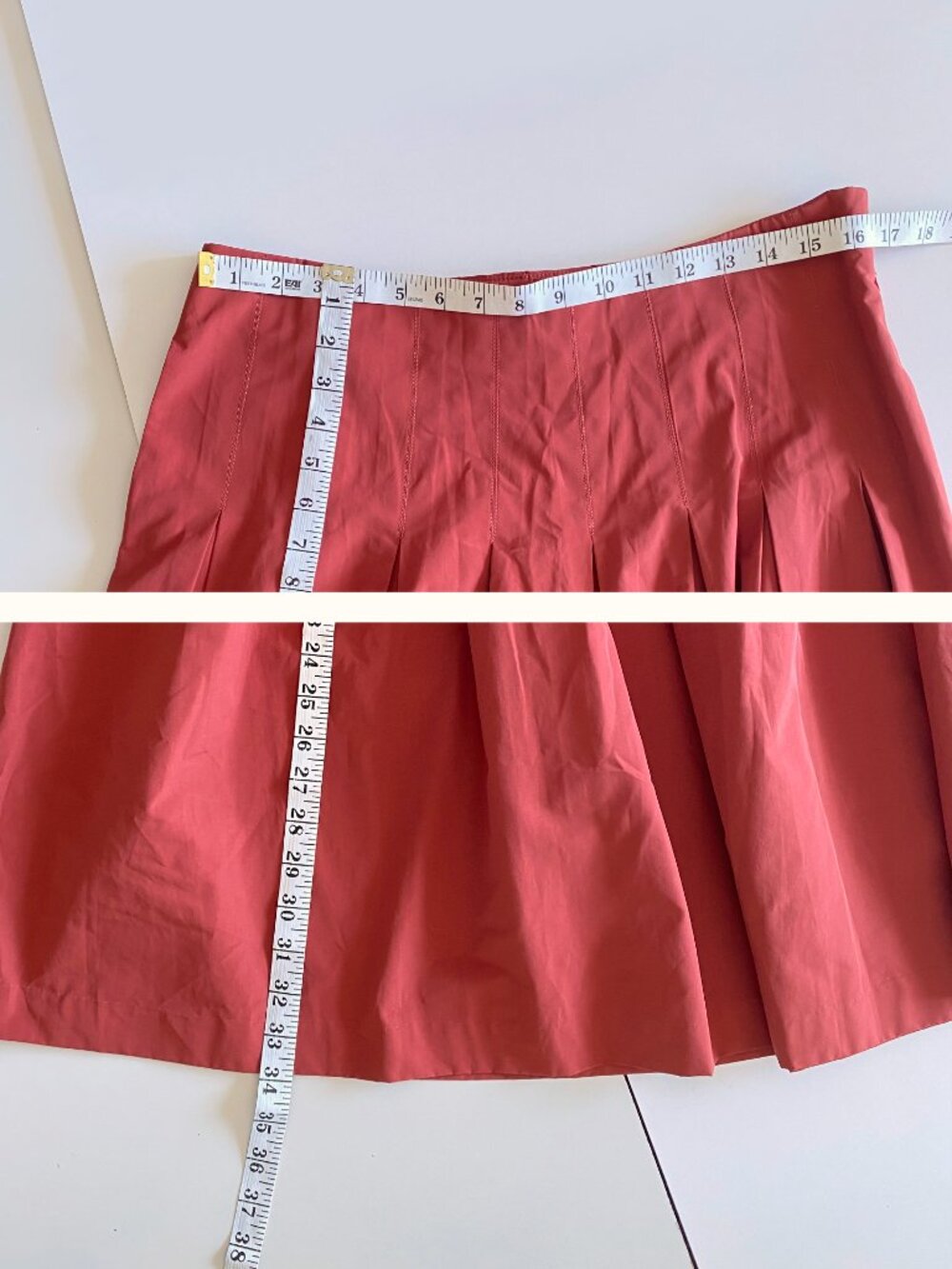 NWT Boden Valentina Taffeta Midi Skirt Size 10R A-Line Pleated - Picture 6 of 7